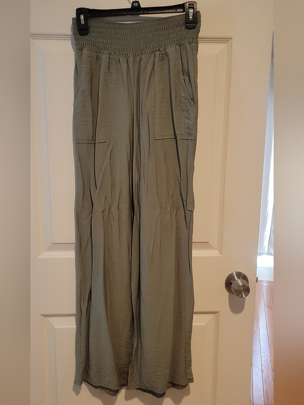 Simply Vera Vera Wang Olive Wide-Leg Pants. XS